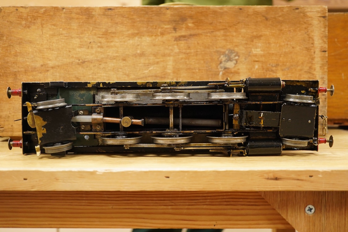 A Gauge One live steam GWR 2-6-2T Prairie Tank locomotive, 4400, spirit fired pot boiler with two cylinders and slip eccentric valve gear, understood to have been built by the late John van Riemsdijk using O gauge Basset